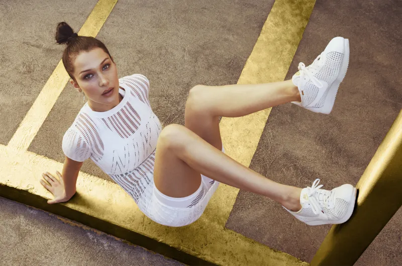 Bella Hadid Nike Cortez Campaign 2017 Wallpaper