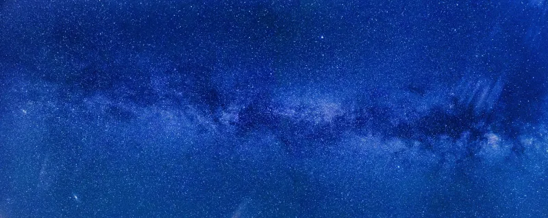 Blue Milky Way 8k Wallpaper