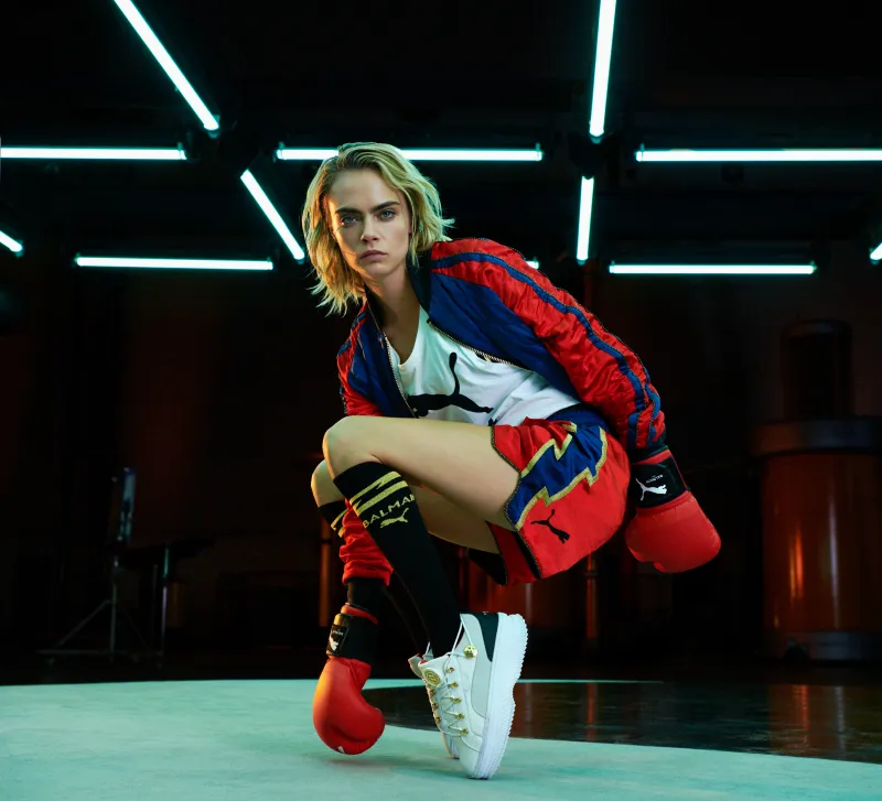 Cara Delevingne Puma2019 Wallpaper