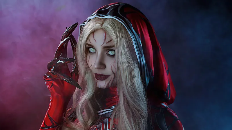 Carnage Girl Cosplay Wallpaper