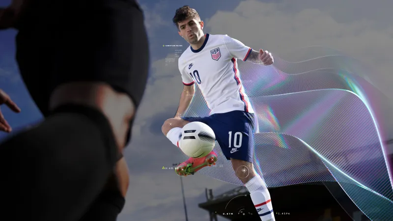 Christian Pulisic In Fifa 22 Wallpaper