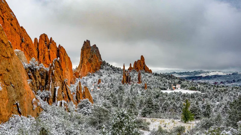 Colorado Springs Co Usa 5k Wallpaper