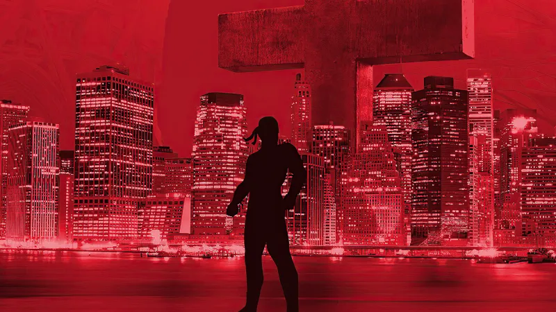 Daredevil Minimal 5k Wallpaper