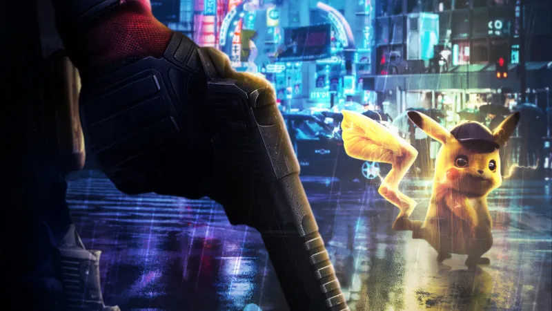 Deadpool Vs Pikachu 2019 Wallpaper