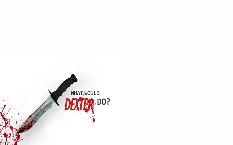 Dexter Typography Wallpaper