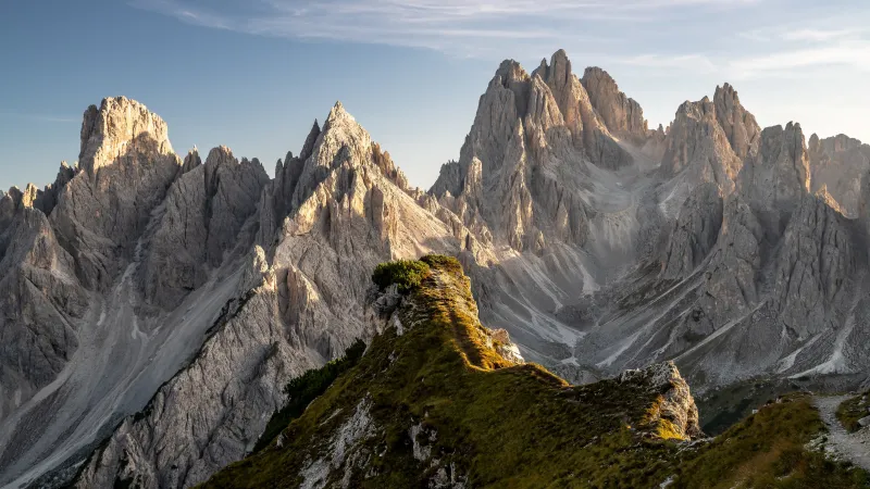 Dolomite Mountains In Italy 4k Wallpaper