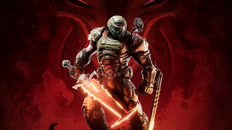 Doom Eternal 5k Game Wallpaper