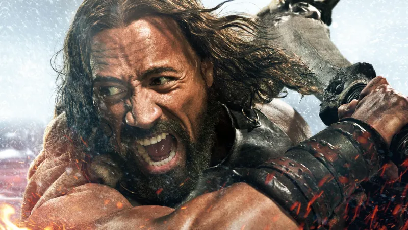 Dwayne Johnson In Hercules Desktop Wallpaper