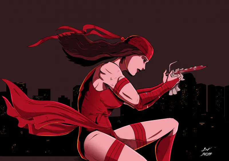 Elektra Artwork Wallpaper