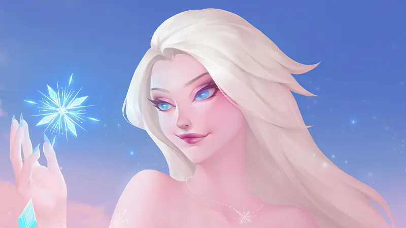 Elsa From Frozen 2 4k Wallpaper