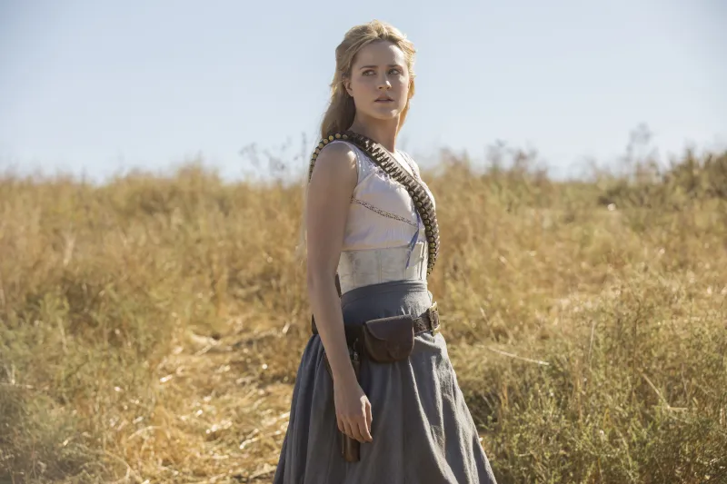 Evan Rachel Wood As Dolores Abernathy In Westworld Season 2 Wallpaper