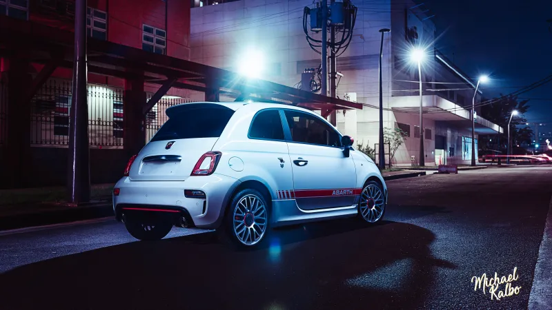 Fiat Rear 8k Wallpaper