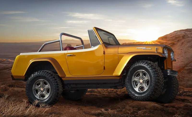 Jeepster Beach 2021 4k Wallpaper