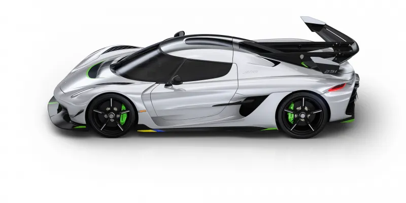 Koenigsegg Jesko 2019 Side View Wallpaper