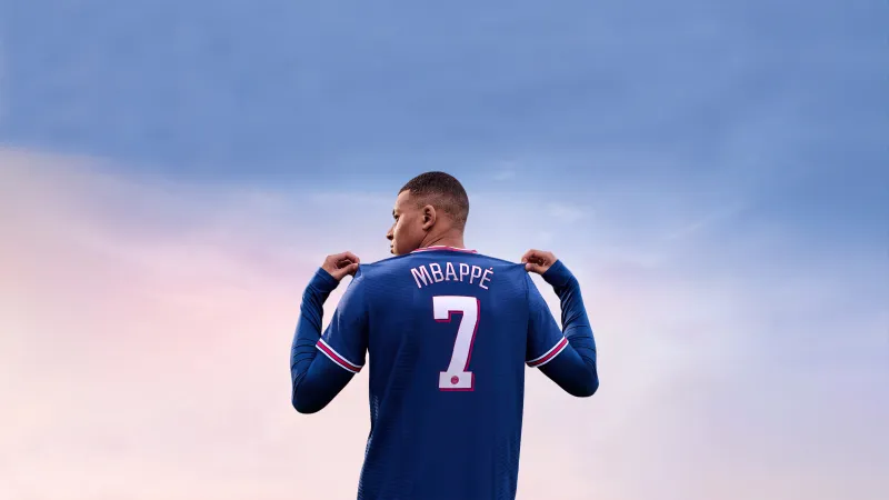 Kylian Mbappe Fifa 22 5k Wallpaper