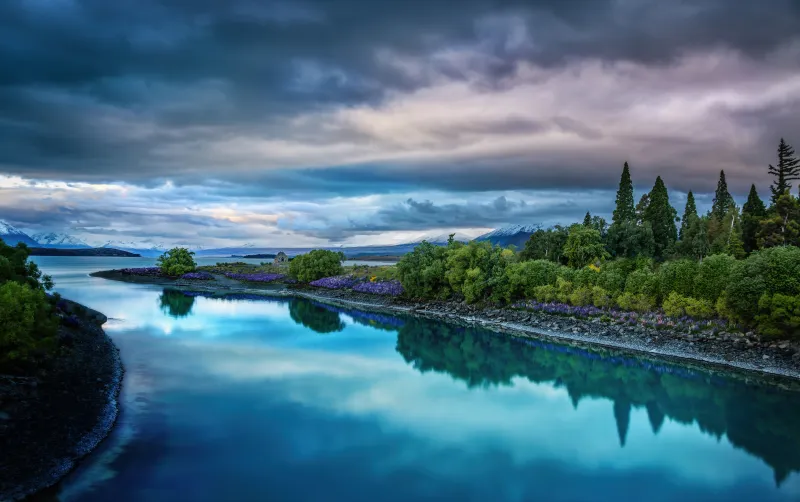 Lake Tekapo 8k Wallpaper