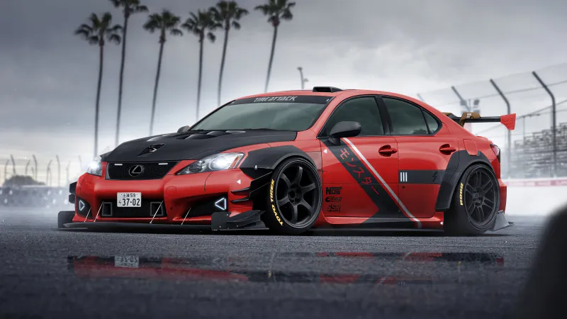 Lexus Is F Sport 4k Wallpaper