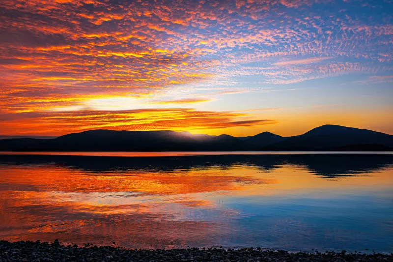 Loch Lomond Sunset Scotland 5k Wallpaper