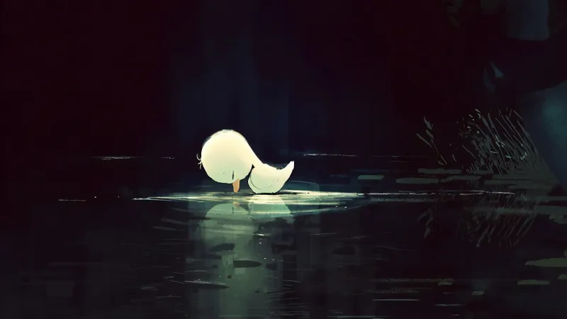 Lost Again Bird Wallpaper