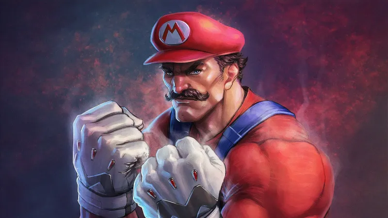 Mario Art Wallpaper