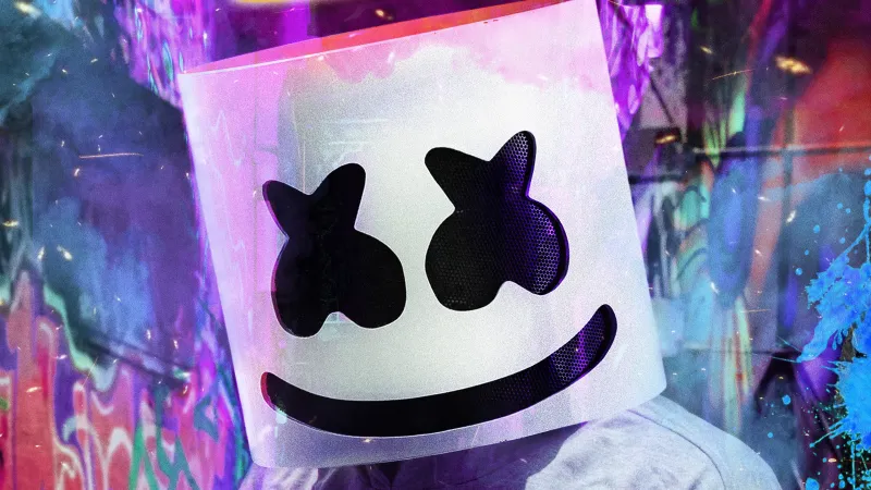 Marshmello 2020 Mask 4k Wallpaper