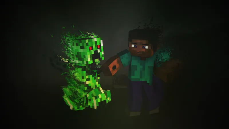 Minecraft Creeper Wallpaper