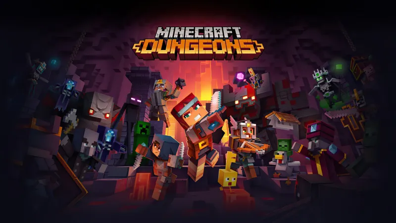 Minecraft Dungeons 2020 4k Wallpaper