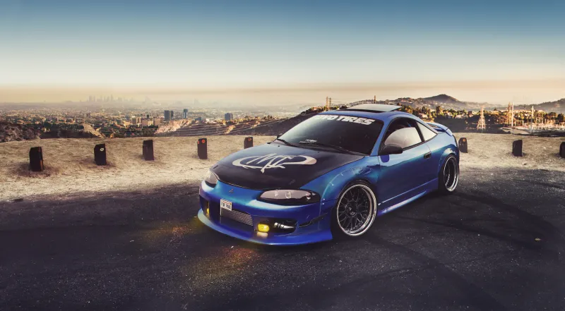 Mitsubishi Eclipse Tribute For Paul Walker Wallpaper