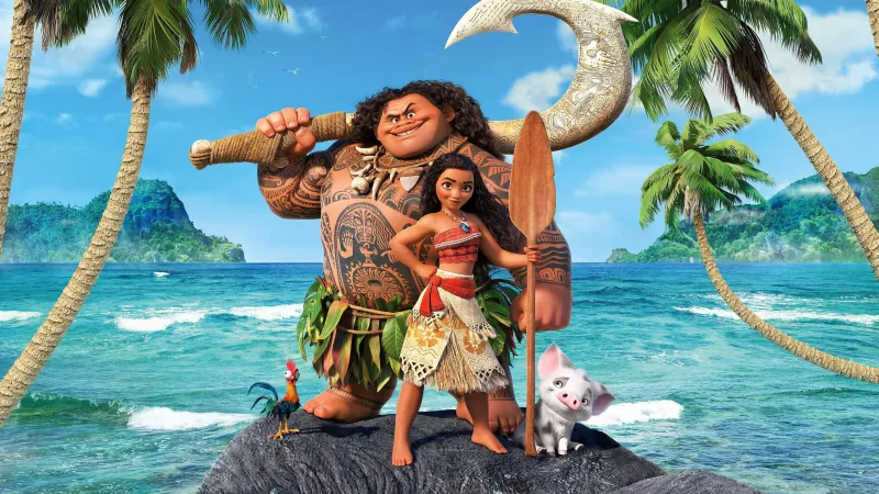 Moana 2016 Disney Movie 4k Wallpaper