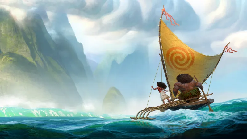 Moana Movie Artwork HD Wallpaper