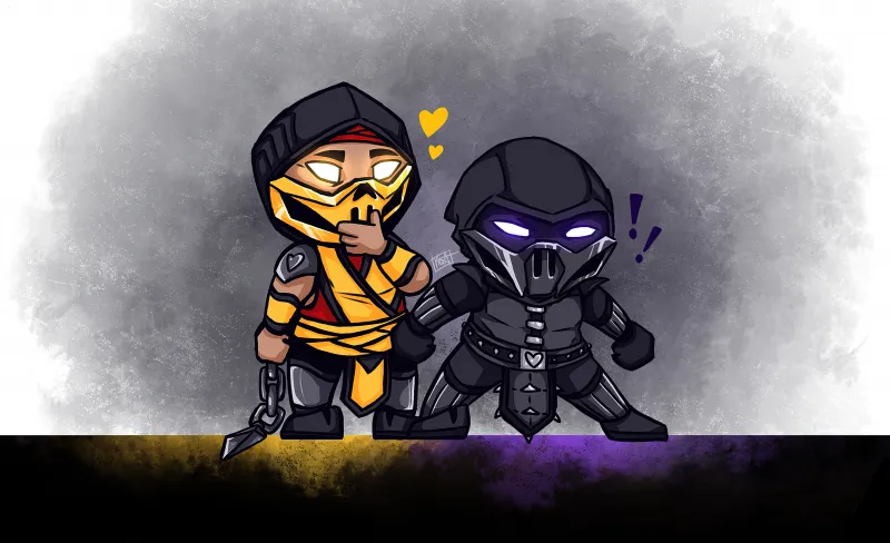 Mortal Kombat Chibi Wallpaper