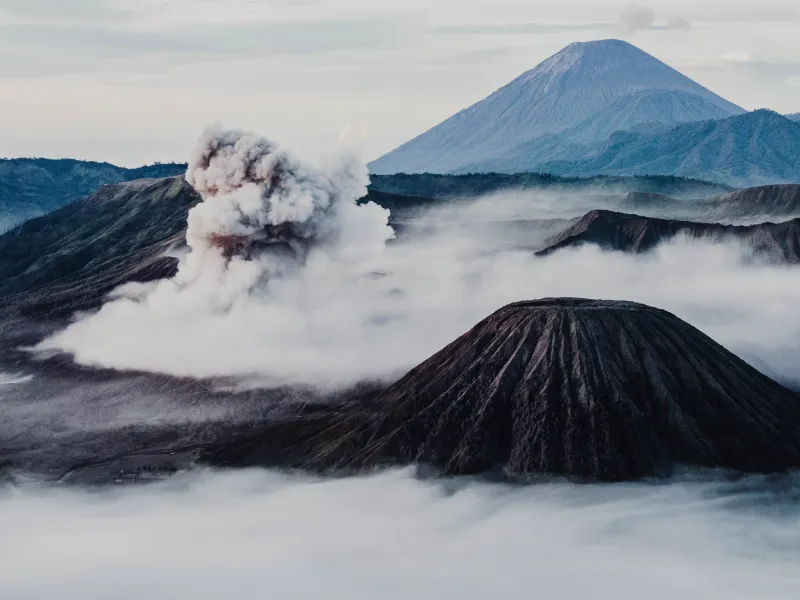 Mount Bromo East Java Indonesia Wallpaper