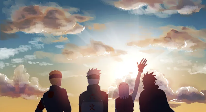 Naruto Anime Art 4k Wallpaper