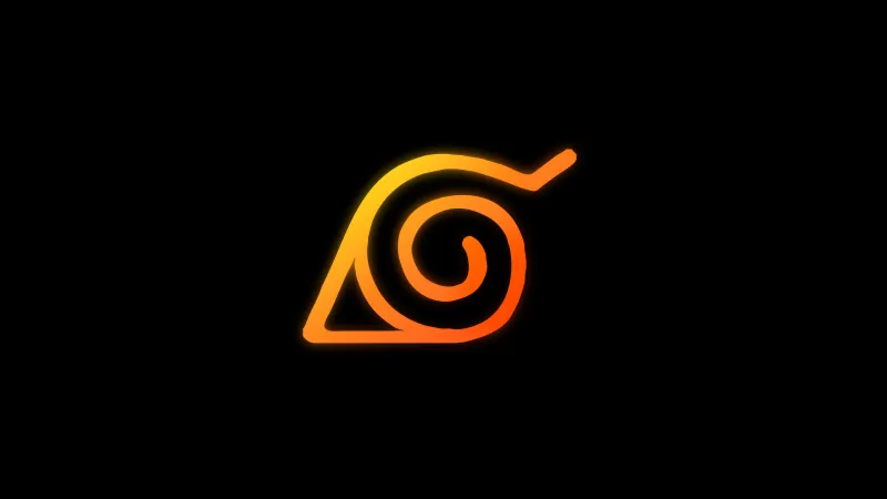 Naruto Logo Anime 8k Wallpaper