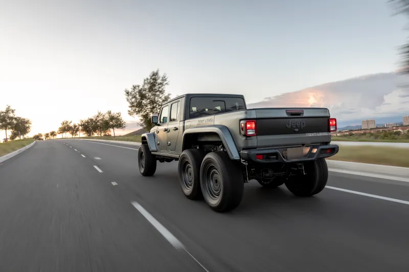 Next Level Jeep Gladiator 6x6 2021 5k Wallpaper