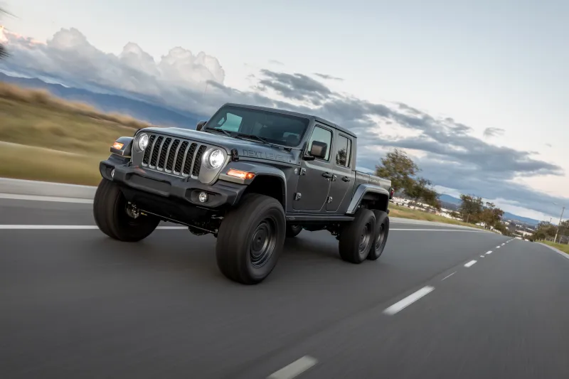 Next Level Jeep Gladiator 6x6 2021 Wallpaper