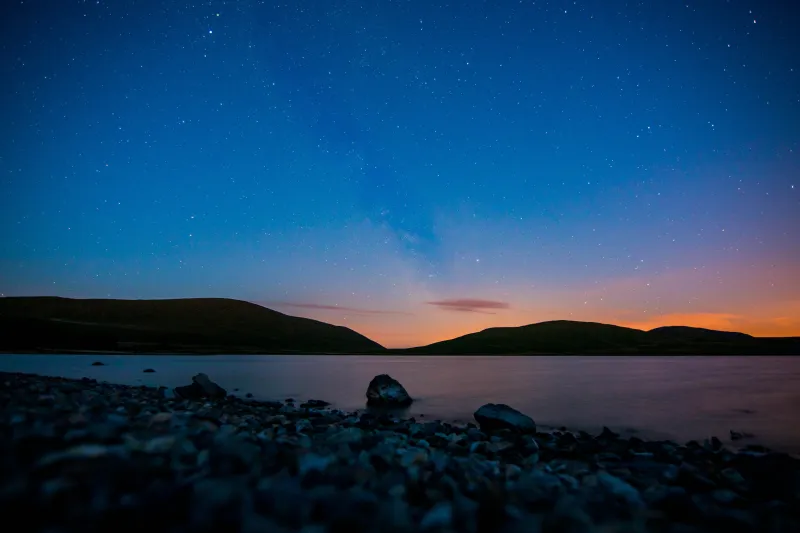 Pebble Stone Sea Coast 5k Wallpaper