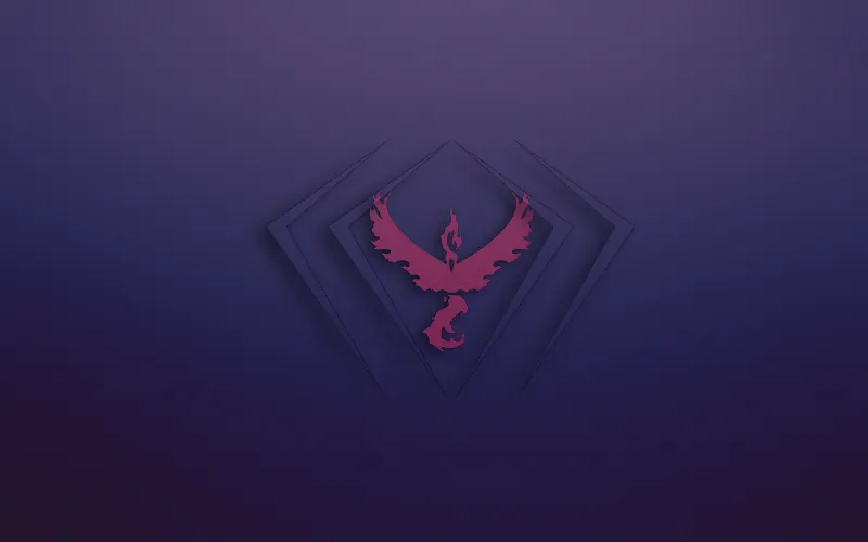 Phoenix Pokemon Logo 4k Wallpaper