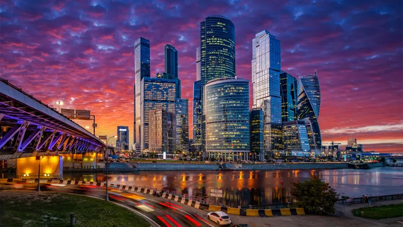 Russia Moscow Cityscape 4k Wallpaper