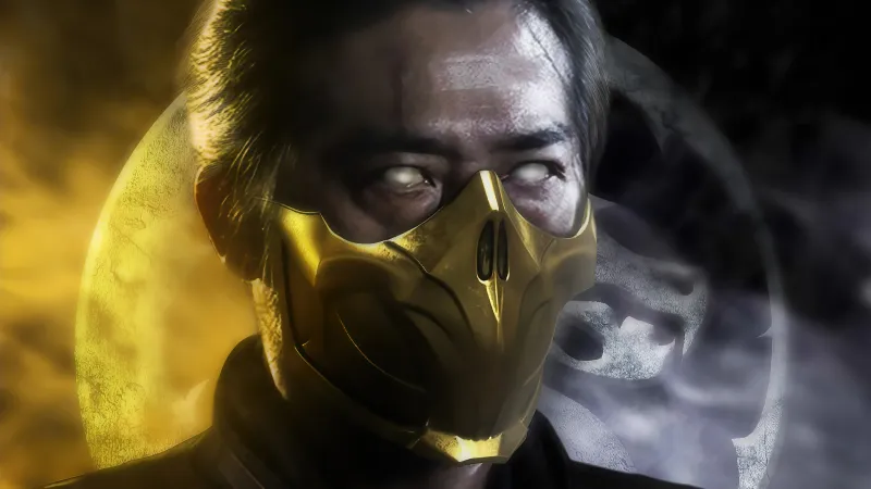 Scorpion Mortal Kombat 4k 2021 Wallpaper