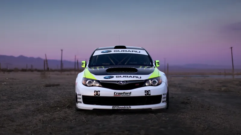 Subaru Rally Car Wallpaper