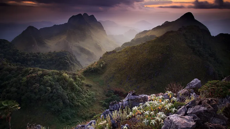 Thailand Mountains Wallpaper