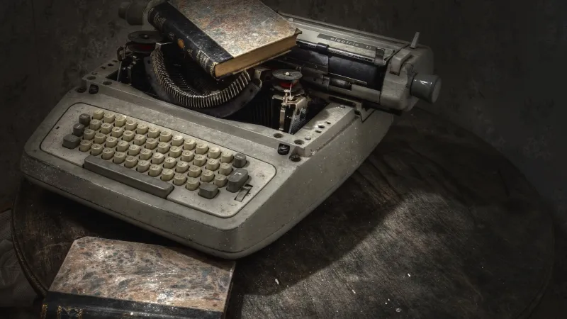 Vintage Typewriter Wallpaper