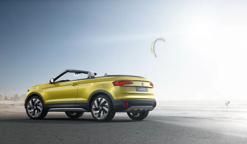 Volkswagen T Cross Breeze Concept Rear Wallpaper