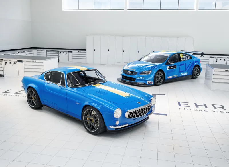 Volvo P1800 Cyan 2020 Wallpaper