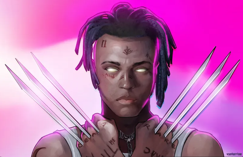 XXXTentacion As Weapon X Artwork 5k Wallpaper