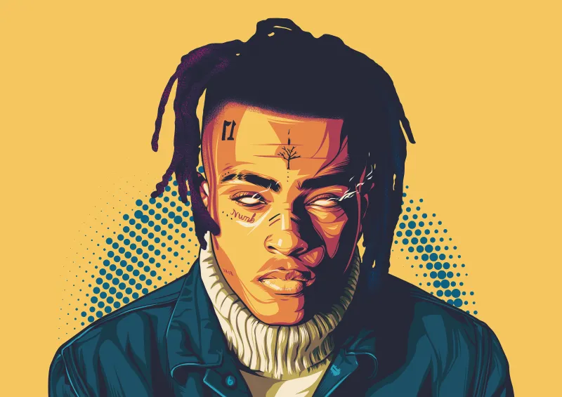 XXXTentacion Digital Art 4k Wallpaper