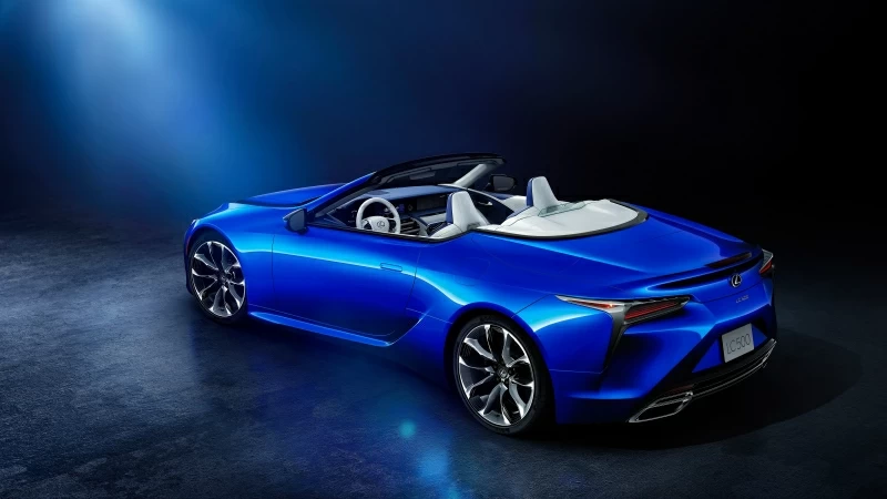 Lexus LC 500 Convertible 4K 5K HD Wallpaper