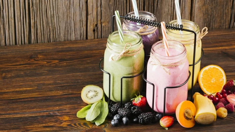 Food Smoothie 4K 5K HD Wallpaper