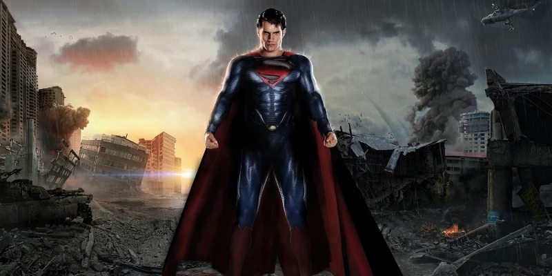 Superman Metropolis Destruction Wallpaper